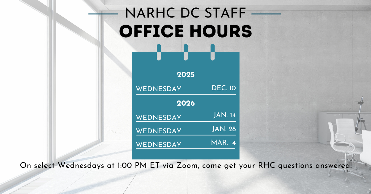 https://www.narhc.org/News/31739/Join-NARHC-DC-Staff-for-Virtual-Office-Hours
